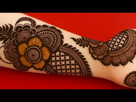 छट पुजा स्पेशल मेहंदी डिजाईन || New Latest Indo Arabic Mehndi Design || Mehndi Design