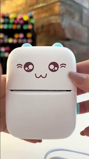 Mini Portable Cat Thermal Printer #portableprinter #techgadgets