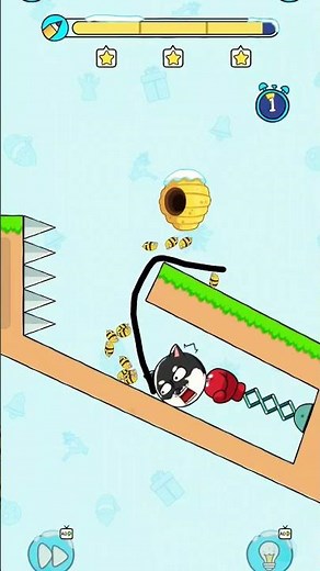 level 26 is completed with 5 second and 3 star the dog rescue game #viralvideo #cutdogs