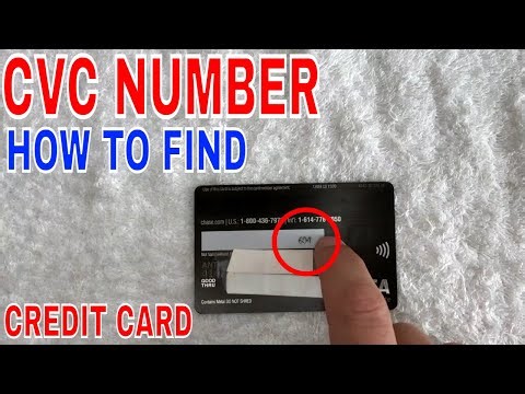 ✅ How To Find CVC Credit Card Number 🔴