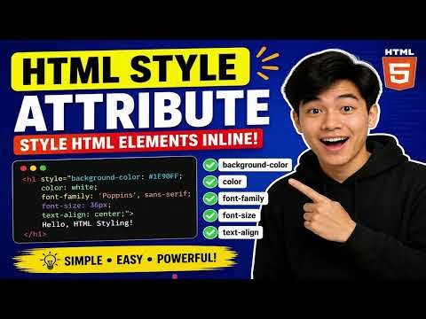 HTML Style Attribute: A Beginner's Guide to Styling HTML Elements