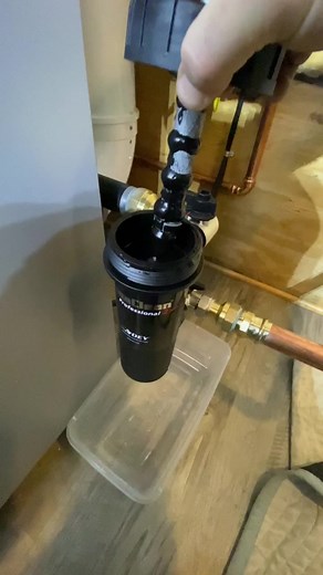 ADEY Magnetic Filter for Boiler Protection on Hydronic Heating System
