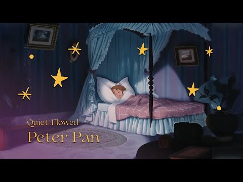 Peter Pan Nursery Glow | Relaxing Night Sky Music