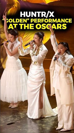 HUNTR/X Lights Up the Oscars with “Golden” #BiasNotes #HUNTRIX #KpopDemonHunters #Kpop #Oscar2026
