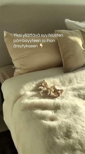 Yksi yllättävä syy hiusten pörröisyyteen ja ihon ärsytykseen! #hiustenkatkeilu #pörröisethiukset