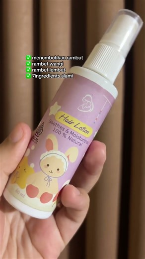 rekomendasi perawatan rambut bayi #2025 hair lotion fora