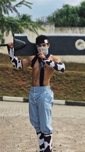 ZABUZA MOMOCHI Cosplay Transition #edit #transição