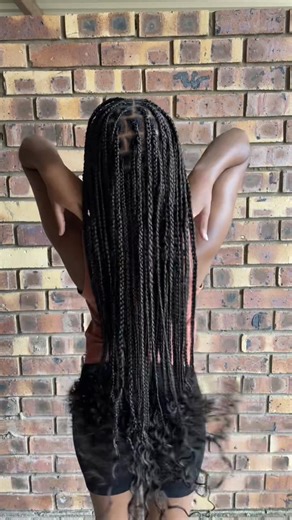 Knotless braids with curls!🎀 #braids #curls