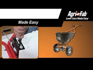 Agri Fab Walk-Behind Broadcast Spreader 130-Lb. Capacity Model# 45-0462