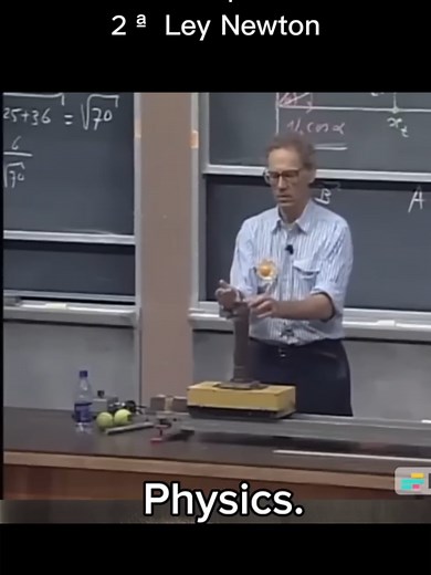 ¿Por qué los proyectiles siguen una parábola perfecta? 2ª Ley de Newton. Cuando lanzas un objeto al aire, no se mueve al azar... sigue una curva perfectamente predecible: una parábola. Esto ocurre por la segunda ley de Newton (F = ma). La gravedad actúa solo en el eje vertical (Y), acelerando al objeto hacia abajo. Mientras tanto, en el eje horizontal (X), no hay fuerza, así que la velocidad se mantiene constante. Dos movimientos combinados... un resultado fascinante. Así funciona la física en e