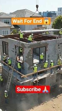 🏡 NEW FAMILY HOUSE BUILDING PROCESS #shorts #shortvideo #trending
