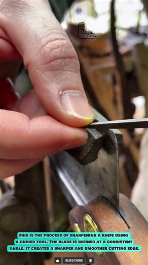 Knife Sharpening Tool for Precision Edge Honing and Finishing