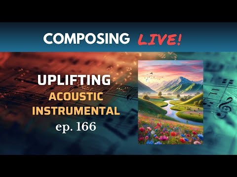 Uplifting Acoustic Instrumental | Composing Live! Ep. 166