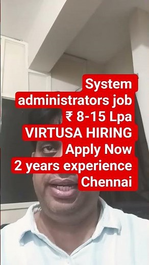 Virtusa Hiring System Administrator 🔥 2–5 Years | Windows + Linux + AWS/Azure Jobs 2026