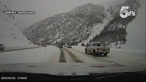 TERRIFYING dashcam video shows the power of the second avalanche that swept across I-70 near Copper Mountain Sunday afternoon. Luckily, no one was hurt in this slide, and the interstate reopened several hours later. 📹 courtesy of Shaune Golemon | KOAA 5