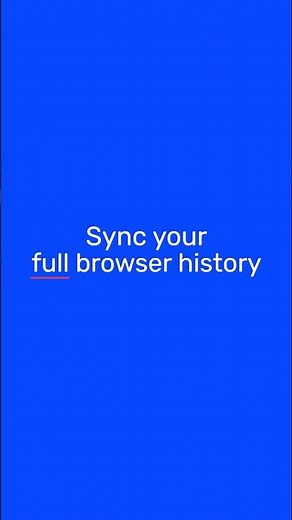 Sync Your Full Browser History | Vivaldi Browser