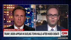 339K views · 4.1K reactions | "There was no comparison. Biden made scattered, false and misleading claims, no doubt, but this was another bombardement of dishonesty from the President." CNN's Daniel Dale fact-checks moments from two separate town halls for Democratic presidential nominee Joe Biden and President Donald Trump. https://cnn.it/2SYRzHd | CNN | Facebook