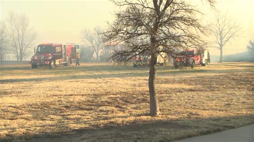 Crews responding to grass fire at NW 5th and Hughes | NewsChannel10