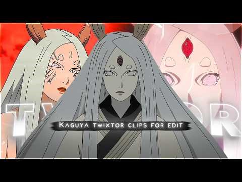 Kaguya Otsutsuki Twixtor 4K | Naruto Shippuden Clips | Twixtor Pack