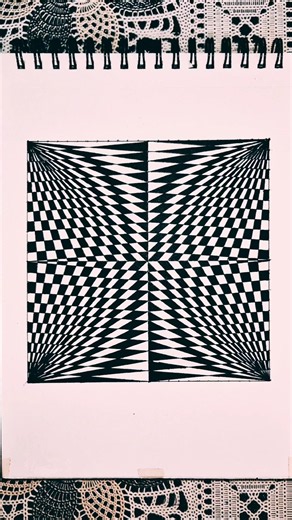 Mesmerizing Motion Without Moving ✨ Day–57😌 #opticalillusion #illusionart