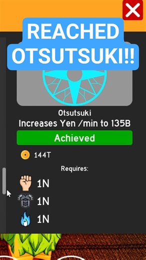 I RANKED UP TO *OTSUTSUKI* IN ANIME FIGHTING SIMULATOR ENDLESS!! (AFSE)