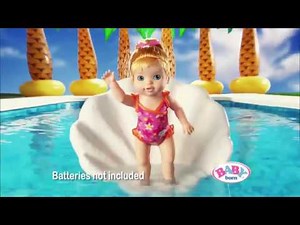 Zapf Creation My little Baby Born Mommy, Look I Can Swim!