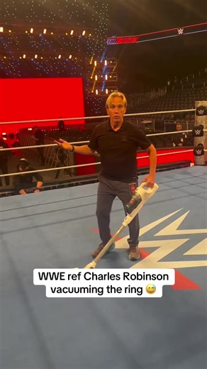 Preparations for WWE SmackDown by Charles Robinson