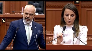 Replika në Kuvend mes Kryeministrit Edi Rama dhe deputetes Rudina Hajdari #edirama #rudinahajdari #kuvend #replika #debat #tvklan #rtvklan www.tvklan.al | Tvklan