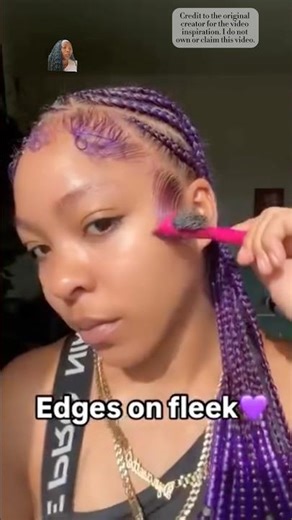 Edges on fleek 🌸🍒