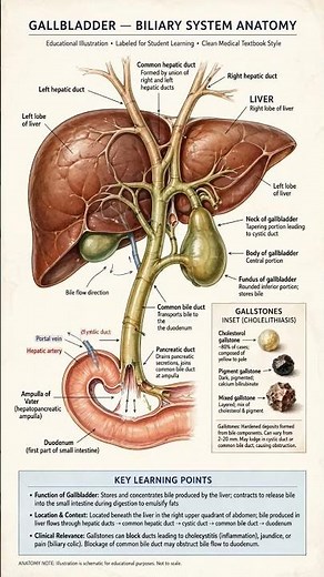 Human Gallbladder.
