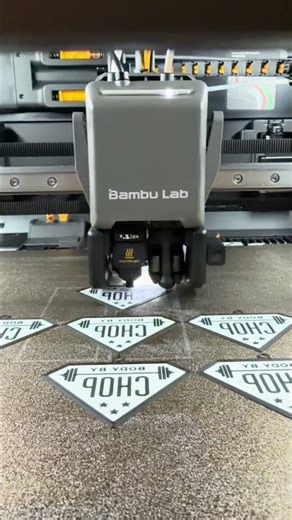 2 Sided 3D Printed Keychains #3dprinting #h2c #bambulab