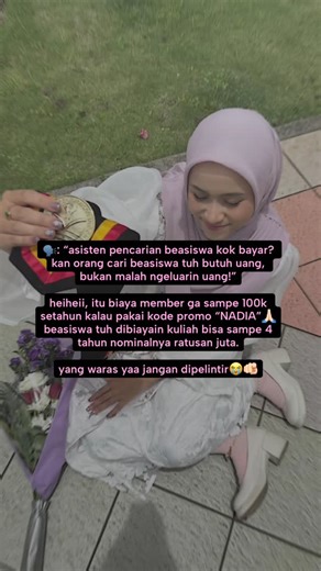 Nadia Wardah Mumtazah || Author, Mentor, & Math Coach📝 | Di @luarkampus.id kamu tidak hanya diberi informasi beasiswa yang sedang buka, tapi juga diberi kelas bimbingannya. Bahkan sekarang udah... | Instagram