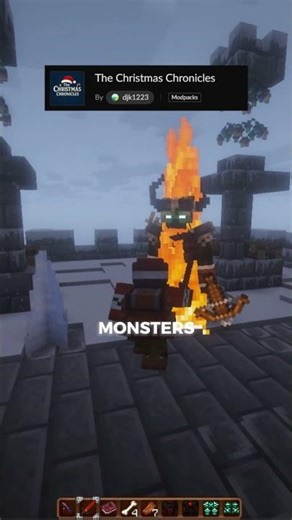 BEST Modpacks for Minecraft / Christmas Chronicles! #shorts