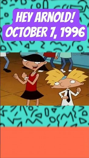 Hey Arnold premiered TODAY, October 7, 1996! #Nicktoons #nickelodeon #nostalgia #HeyArnold