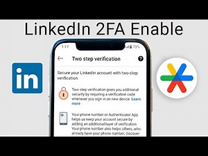 Enable LinkedIn (2FA) with Google Authenticator!