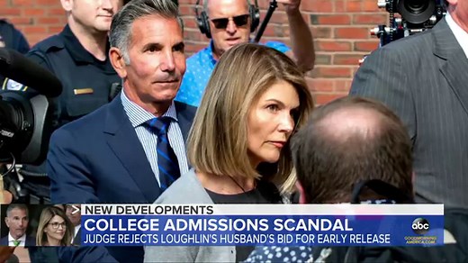 Lori Loughlin's husband's request for early prison release denied