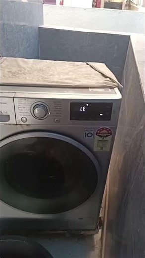 Le error code solution.LG WASHING MACHINE REPAIR