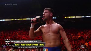 Newly crowned NXT Cruiserweight Champion Jordan Devlin declares himself the best on the planet: WWE Worlds Collide, Jan. 25, 2020