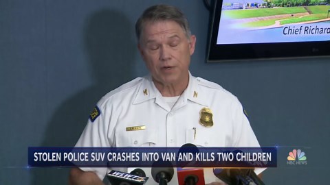 Two 6-year-olds killed, at least 11 injured as stabbing suspect crashes stolen police car in Dayton