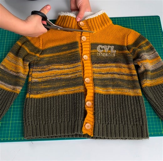 What to sew with a small children's cardigan | Modelist/Terzi Hatice DEMİR