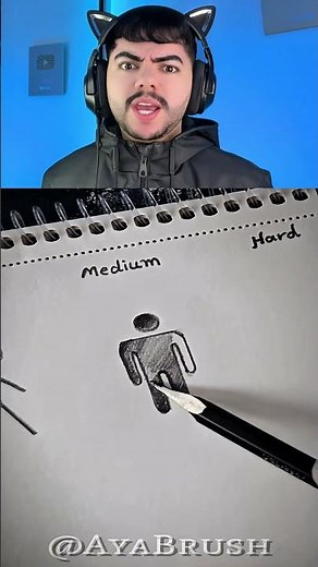 Como desenhar um boneco palito perfeito 😳