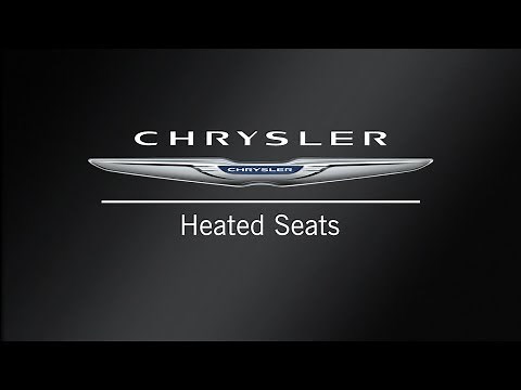 Heated Seats | How To | 2020 Chrysler Pacifica
