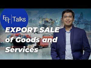 Export Sale of Goods and Services