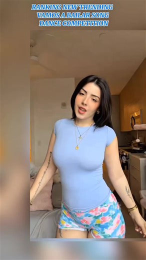 Ranking New Trending Vamos A Bailar Song Dance Competition❤️‍🔥📈🥵 mercdmya libbyvalentini_2 barbaramirezzz angelica.anselmi sondra_blust #foryou #raking #videoviral #dancechallenge #foryoupage
