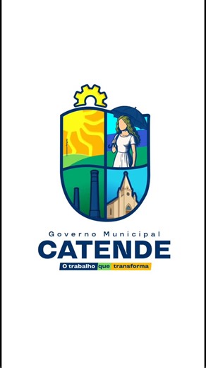 PREFEITURA DE CATENDE on Instagram: "Toda cidade carrega uma história. Histórias feitas de pessoas, de fé, de trabalho e de memória. A igreja que representa a fé. A mulher da sombrinha que simboliza a força e a tradição do nosso povo. Os morros e montes que desenham nossa paisagem. O bueiro da usina que guarda a memória do trabalho e do desenvolvimento. Tudo se encontra. Tudo se conecta. Tudo se transforma em um só símbolo. Esse é o nosso brasão. Nossa identidade. Nossa história. Governo Municip