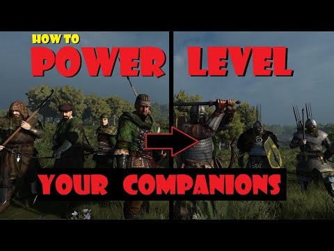 Bannerlord v1.3: POWERLEVEL your Companions! Episode 1: General Build and Advanced Tactics