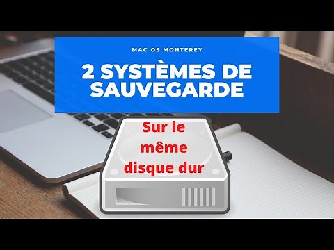 Mac OS Monterey : Créer un double système de sauvegarde sur 1 seul disque dur