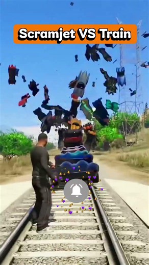 Stopping a Train with a Scramjet in GTA 5 🚀