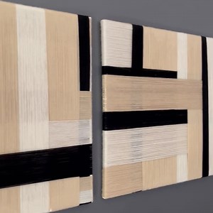 Wool Thread Wall Art. Texture Wool Wall Decor. Abstract Minimalist Art. Home Decor. Modern Contemporary Design. - Etsy