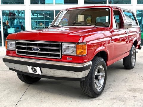 1989 Ford Bronco XLT
